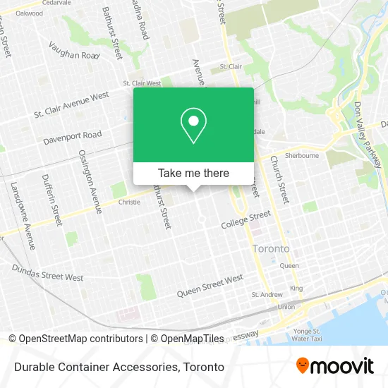 Durable Container Accessories map