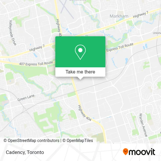 Cadency map