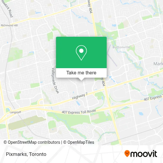 Pixmarks map