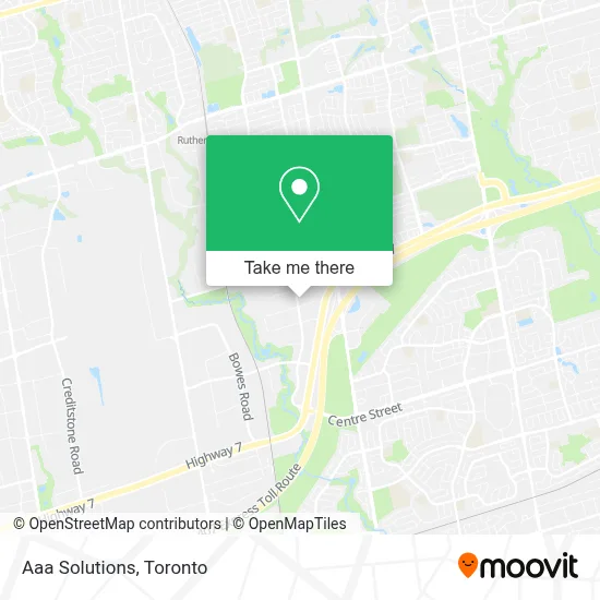 Aaa Solutions map