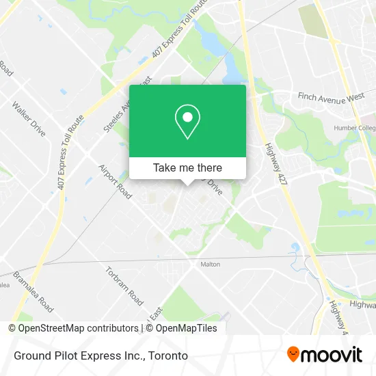 Ground Pilot Express Inc. map