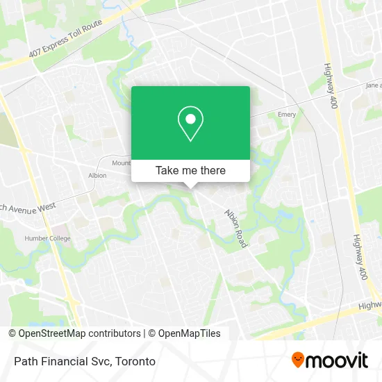 Path Financial Svc map