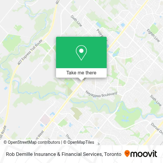 Rob Demille Insurance & Financial Services map