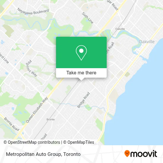Metropolitan Auto Group map