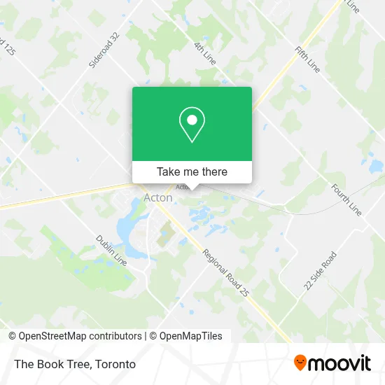 The Book Tree map