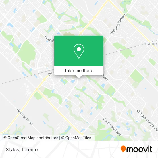 Styles map