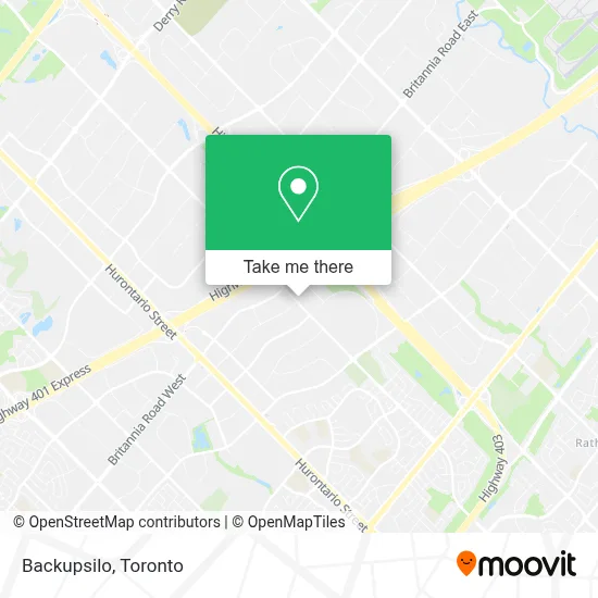 Backupsilo map