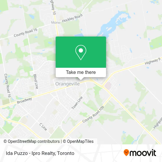 Ida Puzzo - Ipro Realty map