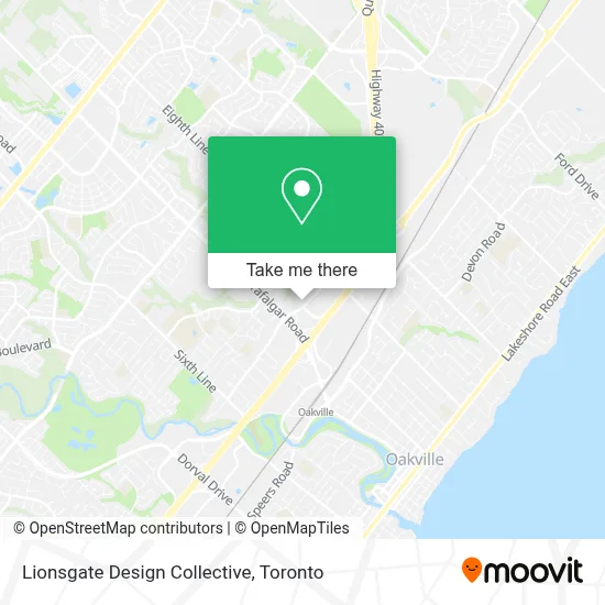 Lionsgate Design Collective map