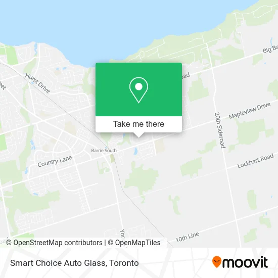 Smart Choice Auto Glass map