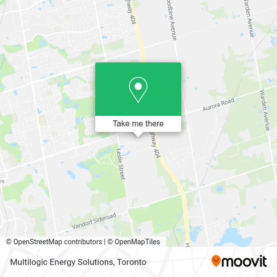 Multilogic Energy Solutions map