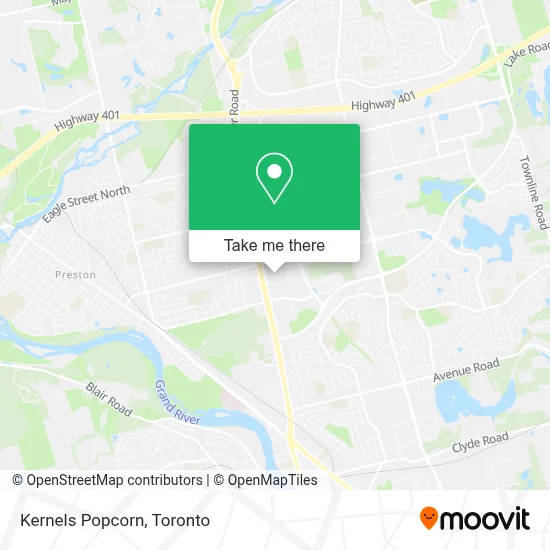 Kernels Popcorn map