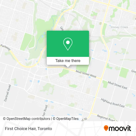 First Choice Hair map