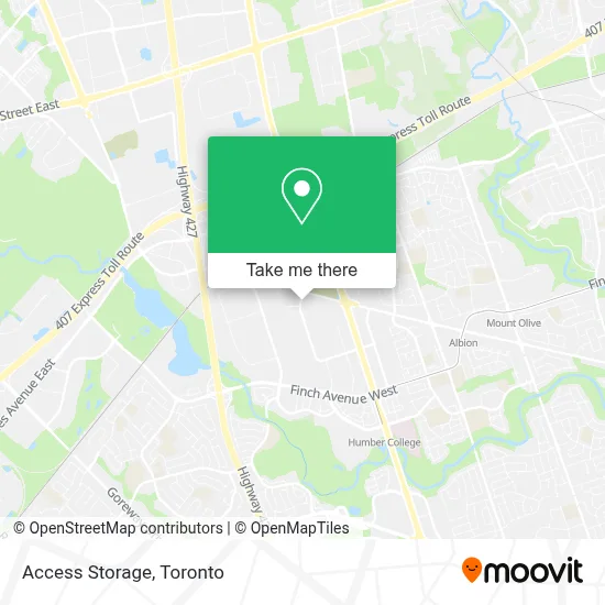 Access Storage map