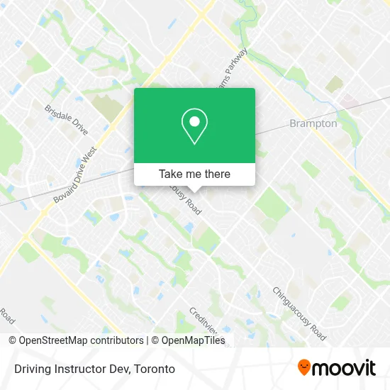 Driving Instructor Dev map
