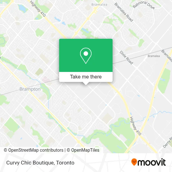 Curvy Chic Boutique map