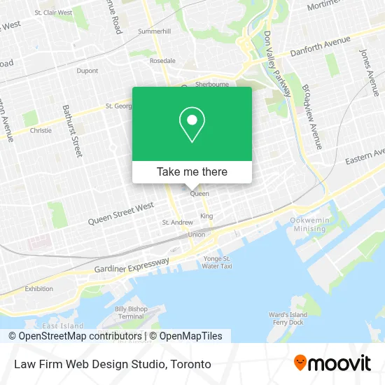 Law Firm Web Design Studio map