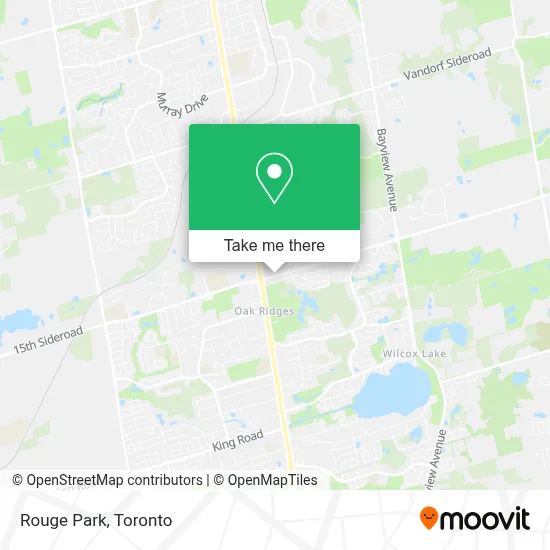 Rouge Park plan