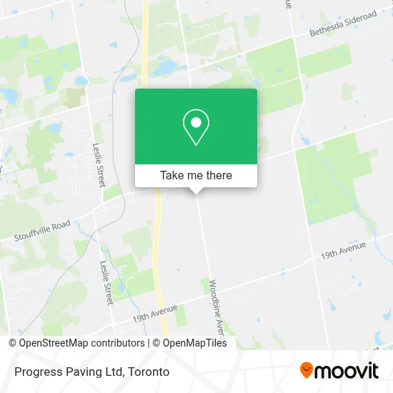 Progress Paving Ltd map
