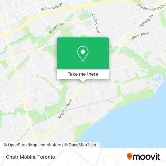 Chatr Mobile map