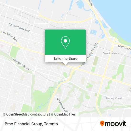 Bmo Financial Group map