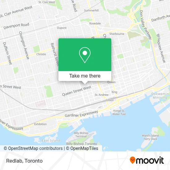 Redlab map