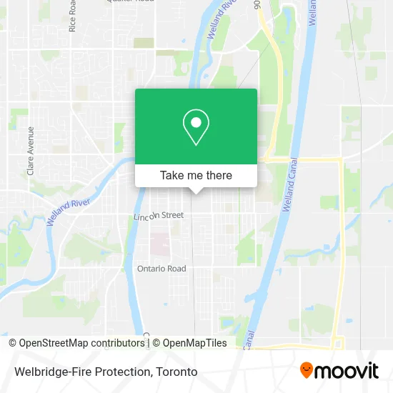 Welbridge-Fire Protection map
