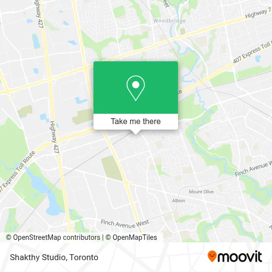 Shakthy Studio map