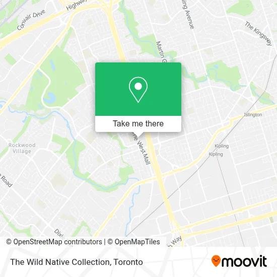 The Wild Native Collection map