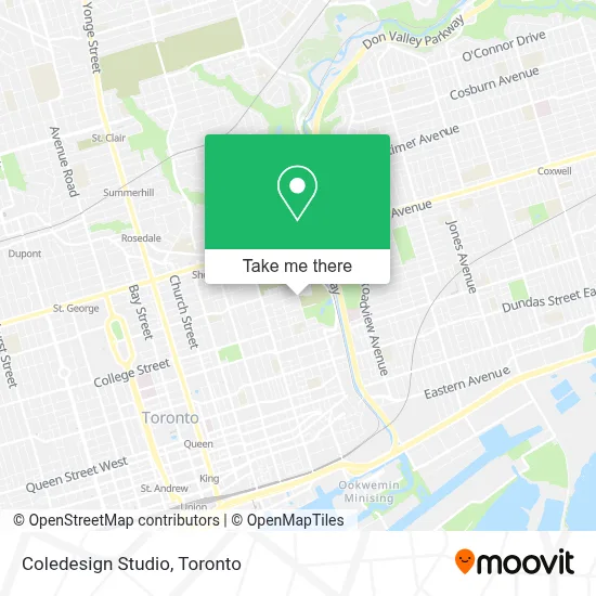 Coledesign Studio map