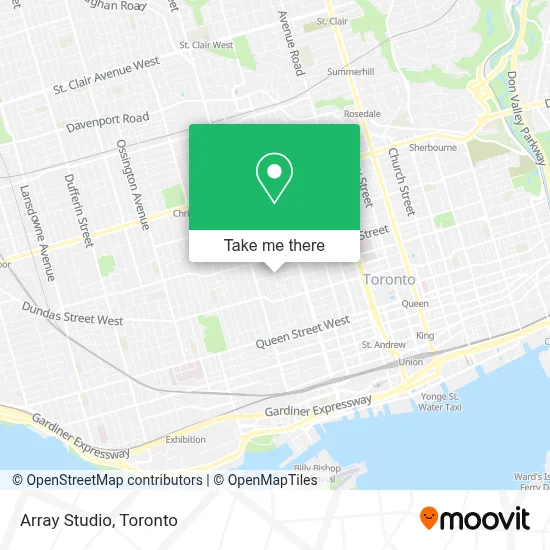 Array Studio map