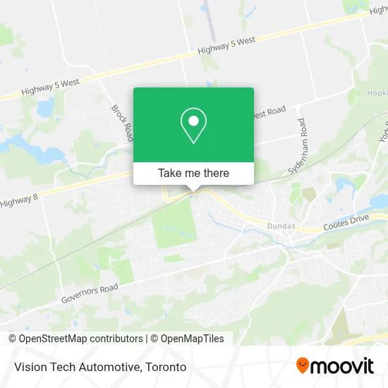 Vision Tech Automotive map