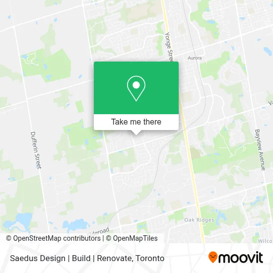 Saedus Design | Build | Renovate map