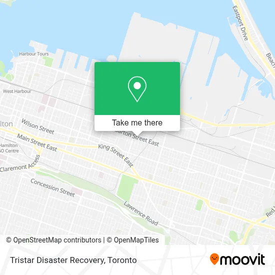 Tristar Disaster Recovery map
