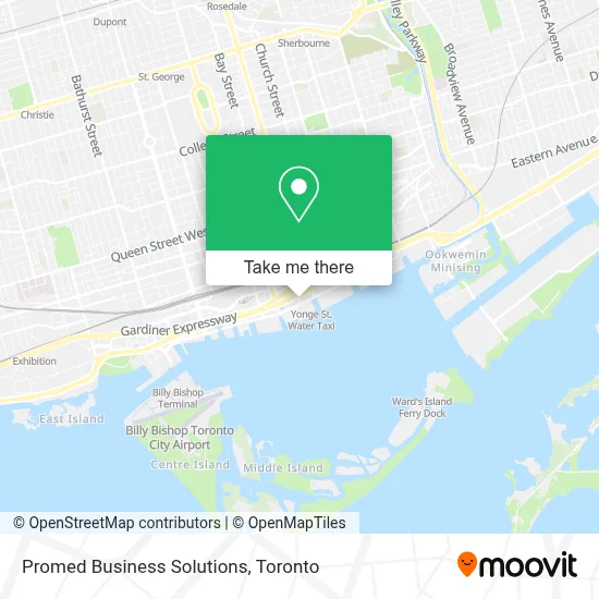 Promed Business Solutions map