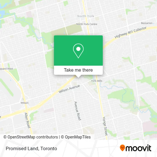 Promised Land map