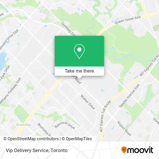 Vip Delivery Service map