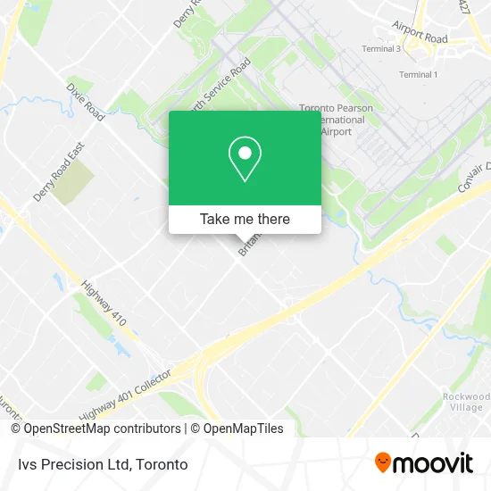 Ivs Precision Ltd map