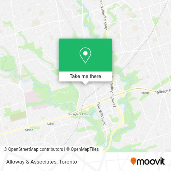 Alloway & Associates map