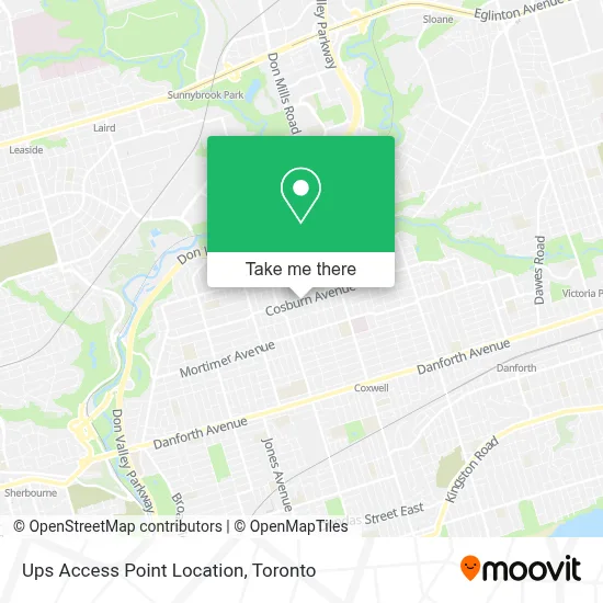 Ups Access Point Location plan