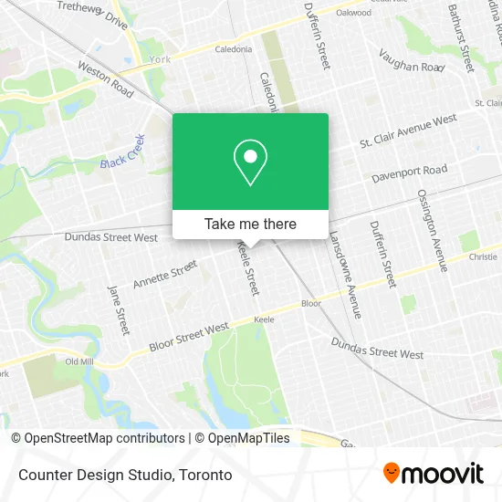 Counter Design Studio map