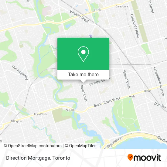Direction Mortgage map