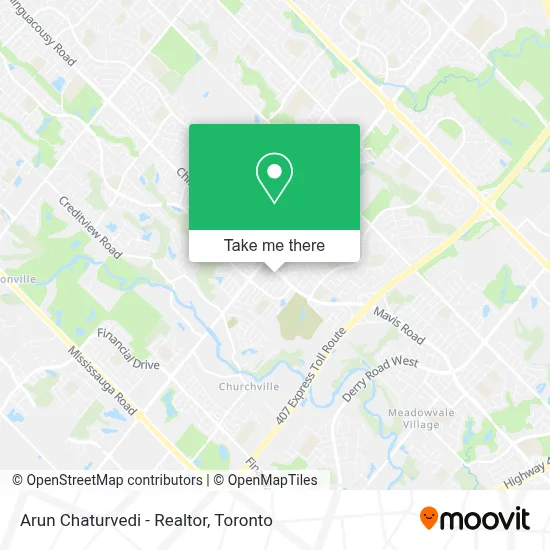 Arun Chaturvedi - Realtor map