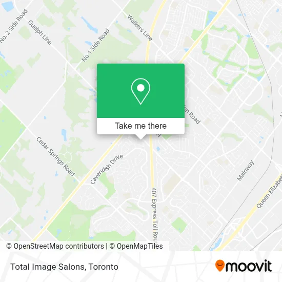 Total Image Salons map
