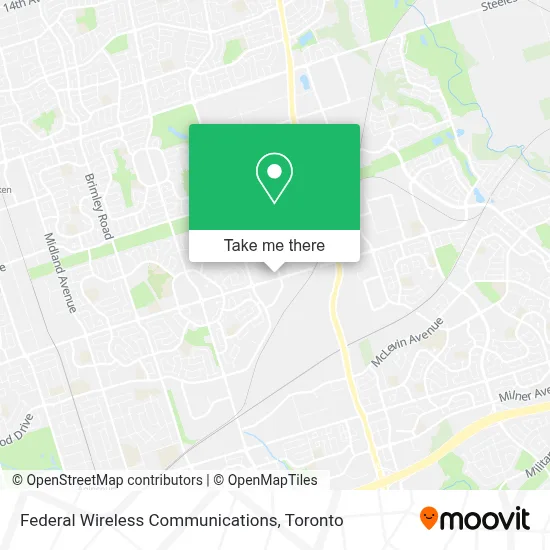 Federal Wireless Communications map