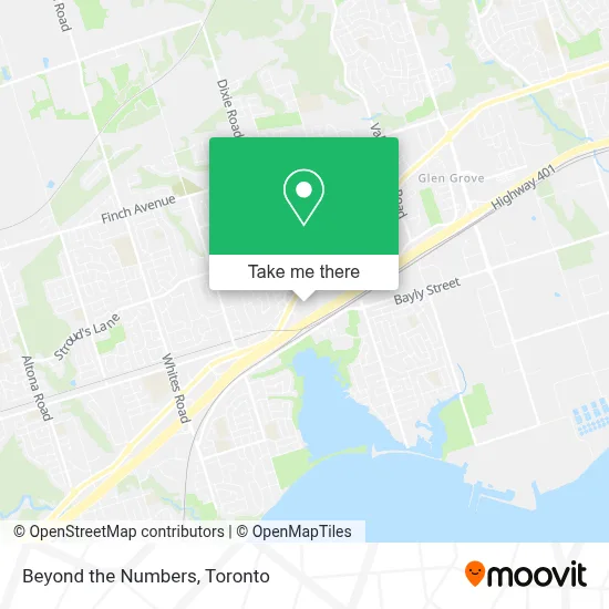 Beyond the Numbers map