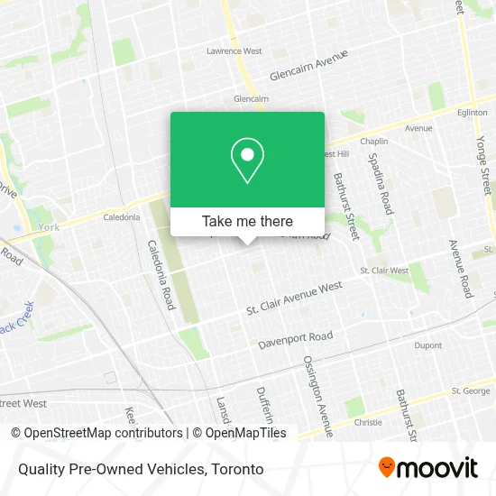 Quality Pre-Owned Vehicles map