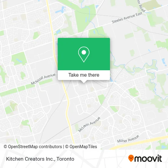 Kitchen Creators Inc. map
