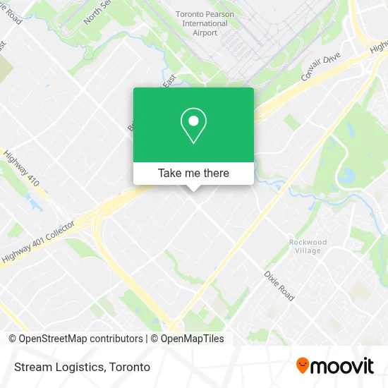 Stream Logistics map