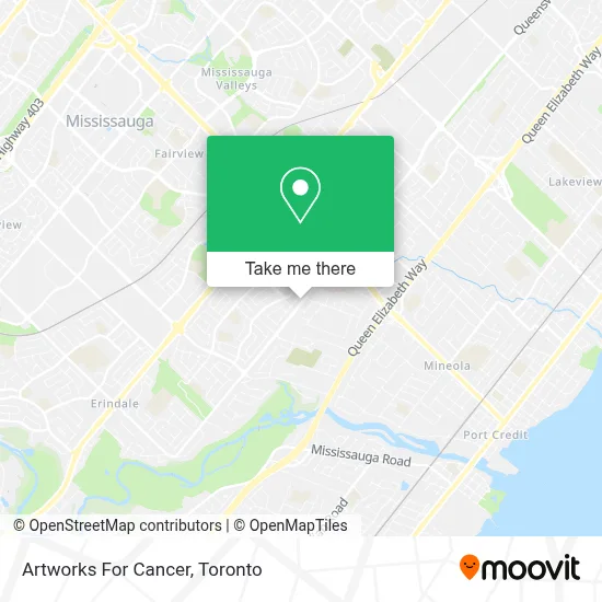 Artworks For Cancer map